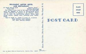 MS, Natchez, Mississippi, Bellemont Motor Hotel and Restaurant, Dexter 69437