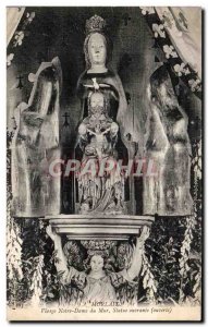 Old Postcard Morlaix Virgin Our Lady of Wall Statue opens