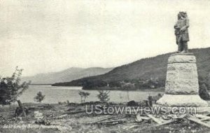 Battle Monument - Lake George, New York NY Postcard