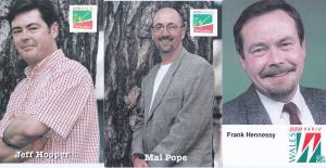 BBC Radio Wales Jeff Hooper Mal Pope Frank Hennessey 3x Cast Card Photo s