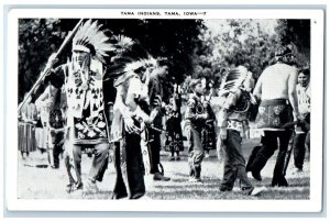 1940 Tama Indians Native American Tama Iowa IA Unposted Vintage Antique Postcard