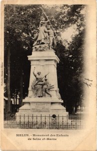 CPA MELUN Monument des Enfants de Seine-et-Marne (1320458)