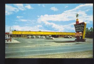 MEMPHIS TENNESSEE HOLIDAY INN MOTEL OLD CARS VINTAGE ADVERTISING POSTCARD