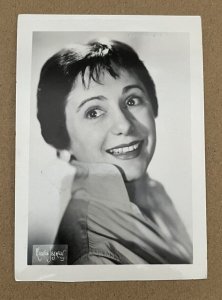 VINTAGE RPPC 1960 USED - DIANE MATHEWS ACTRESS SENT TO ARMY SIGNAL FILM CENTER