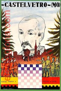ah2502 - ITALY - VINTAGE POSTCARD Postcards - Castelvetro - 1969 - CHESS-
