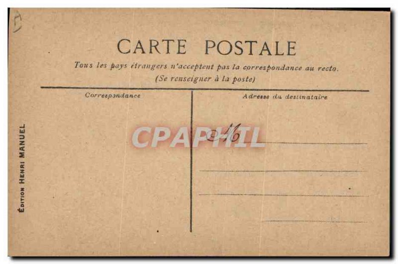 Old Postcard Lottery Contest of Paris Journal legends