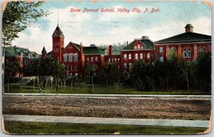 1909 State Normal School Valley City North Dakota ND Building Posted Postcard