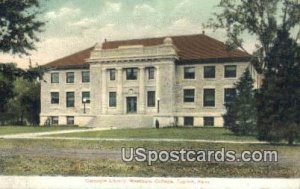 Washburn College, Carnegie Library - Topeka, Kansas KS  