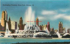 IL, Chicago, Illinois, Grant Park, Buckingham Fountain, Colourpicture