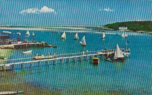 Massachusetts Cape Cod Sailing Races At Stage Harbor Chatham