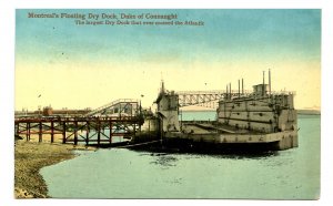 Canada - QC, Montreal. Floating Dry Dock, Duke of Connaught