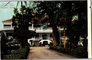 Royal Hawaiian Hotel, Hawaiian Islands Vintage Postcard W02