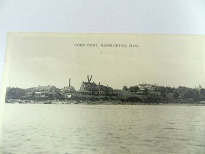 Vintage Postcard Corn Point Marblehead Mass 1916