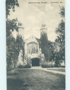 1940's BATES COLLEGE CHAPEL Lewiston Maine ME AD1645