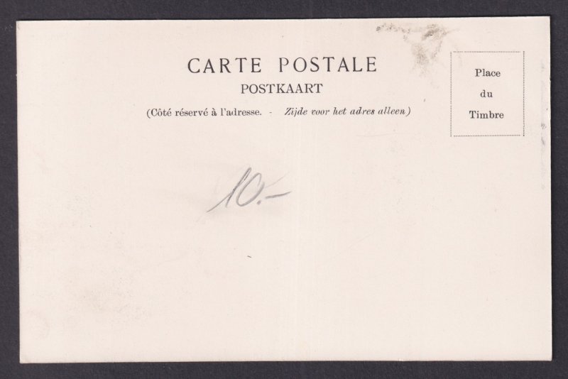 Vintage Postcard Belgium Brussels Royal Palace