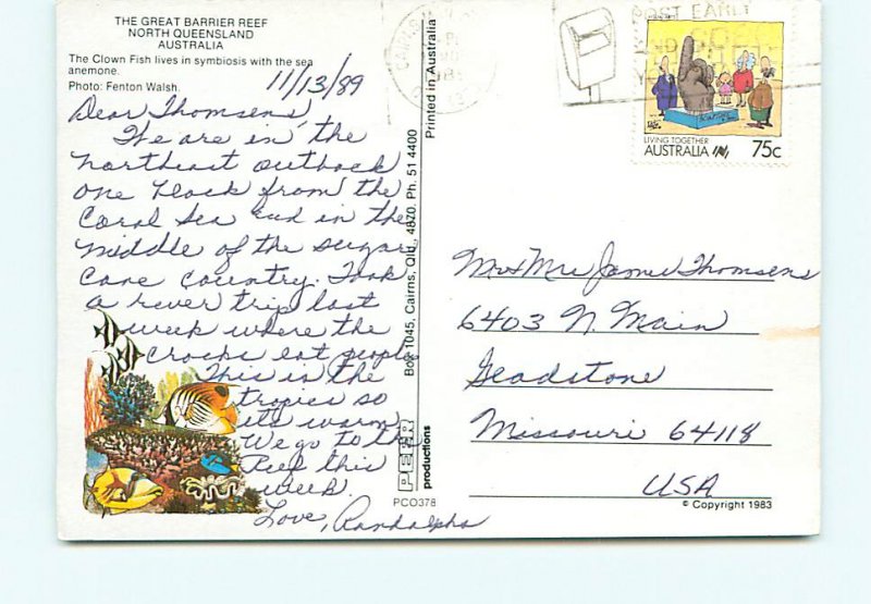 Great barrier Reef North Queensland Australia