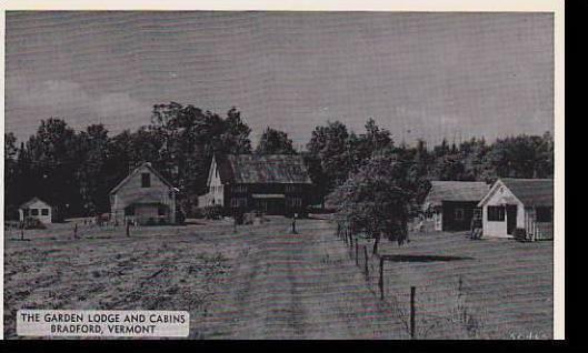 Vermont Bradford Garden Lodge And Cabins Dexter Press Archives