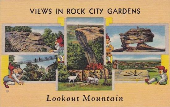 Views in Rock City Gardens Lookout Mountain Colorado