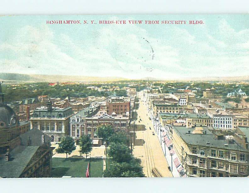 Divided-Back POSTCARD FROM Binghamton New York NY HM7212