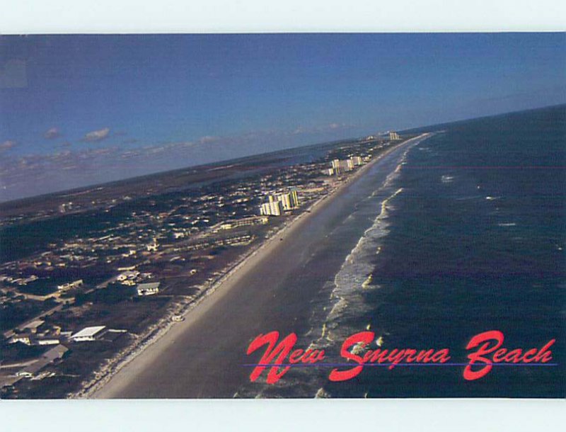 1980's BEACH SCENE New Smyrna Beach - Near Port Orange & Daytona FL AE9363