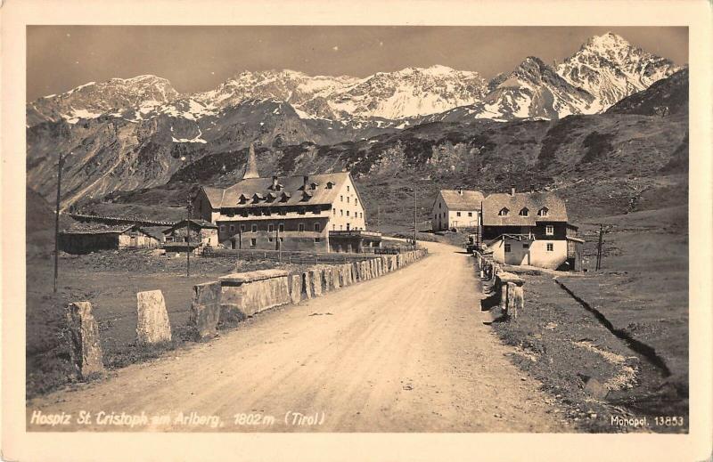 BR102404 hospiz st cristoph am arlberg tirl austria real photo