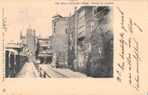 BR93804 the bell and byward tower tower of london   uk