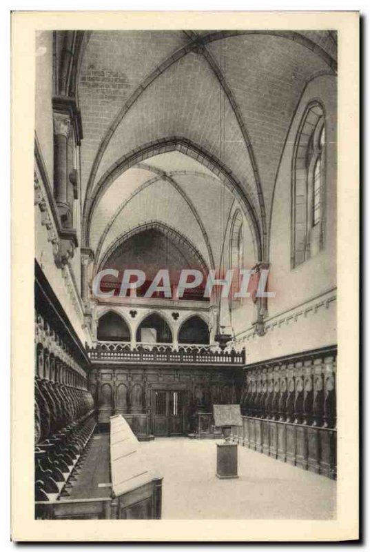 Old Postcard Monastery Of The Grande Chartreuse monastery church