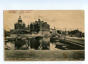 247599 FINLAND HELSINKI South Harbour Vintage postcard