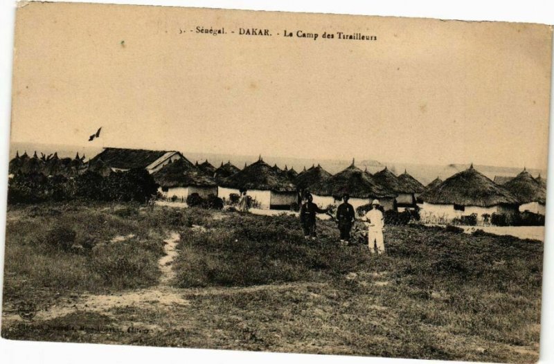 CPA AK Senegal-Dakar-Le Camp des Tirailleurs (235647)