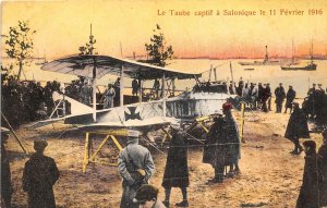Lot142 the captive taube at Salonique of February 11, 1916 plane greece war