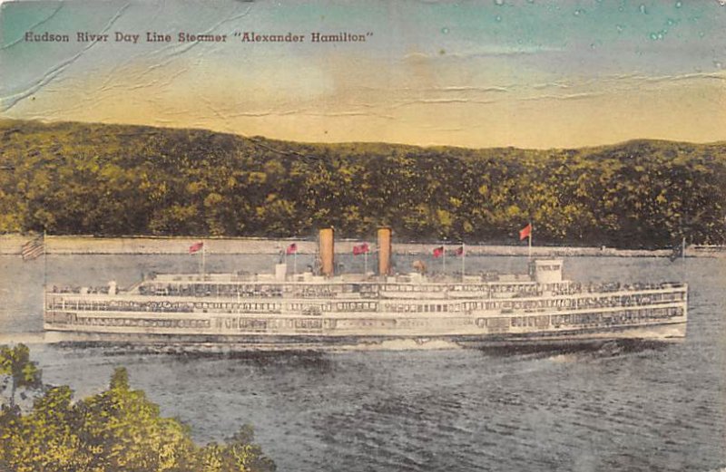 Alexander Hamilton Ferry Ship Unused 