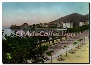 Modern Postcard Ajaccio Boulevard Albert 1er