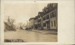 North Grafton MA Main St. c1910 Real Photo Postcard