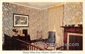 Family Sitting Room, Abraham Lincoln's Home Springfield, IL, USA