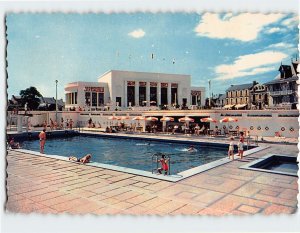 Postcard Le Casino et la Piscine, Les Sables-d'Olonne, France