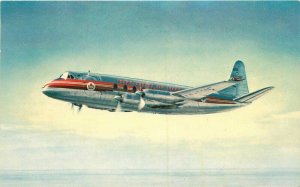 Airline Advertising Trans Canada Viscount Colorpicture 1950s Postcard 20-7759