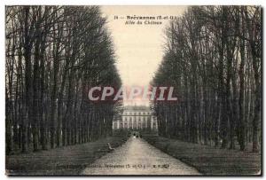 Old Postcard Brevannes Allee du Chateau