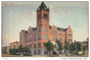 City Hall, SPRINGFIELD, Illinois, 1900-1910s