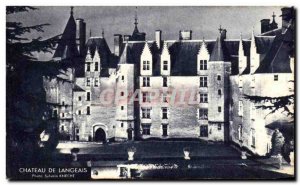 Postcard Old Chateau De Langeais
