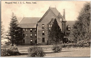 Margaret Hall, Iowa State College Ames IA Vintage Postcard C19