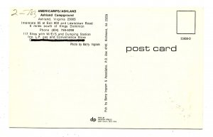 VA - Ashland. Americamps Campground