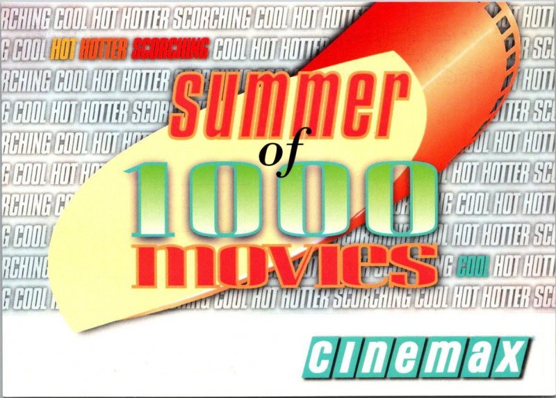 Advertising Cinemax Summer Of 1000 Movies