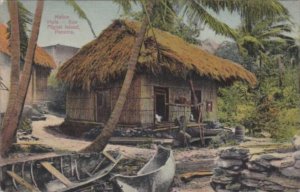 Panama San Miguel Island Typical Native Hut