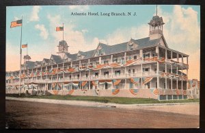Vintage Postcard 1907-1915 Atlantic Hotel, Long Branch, New Jersey (NJ)