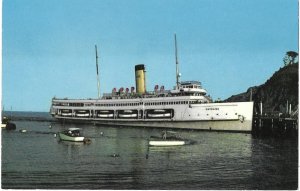 The Catalina Steamer Arriving in Avalon Catalina Island California