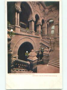 Unused Pre-1907 CAPITOL BUILDING STAIRS Albany New York NY n5710