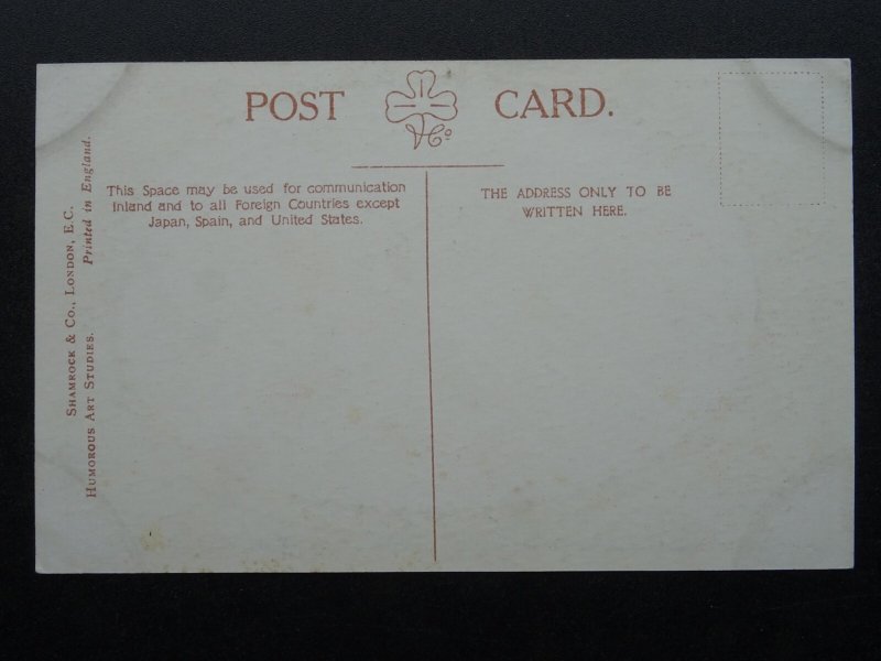 Children/Kute Kiddies ROLLER SKATING (7) BLOOMERS: ACCIDENT WILL HAPPEN c1910 PC