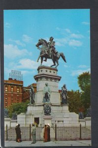 America Postcard - Equestrian Statue of Washington, Richmond, Virginia   RS19980