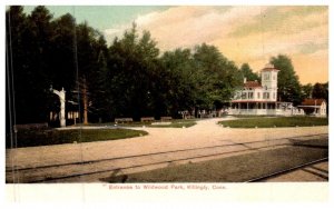 Connecticut Killingly , Entrance to WIldwood Park