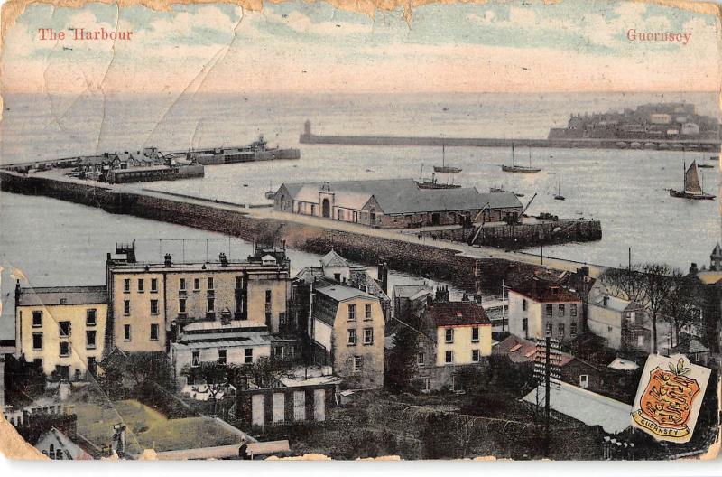 uk13168 the harbour guernsey  uk